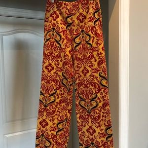 etcetera velvet pants